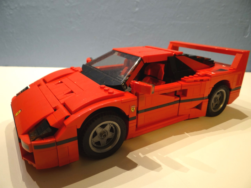 Illustration for article titled LEGO 10248 Ferrari F40 Review